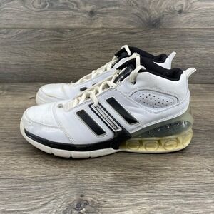 Adidas Artillery Bounce Basketball Shoes White Black 674496 Womens 8.5 Vintage